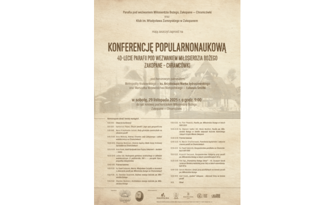 Zdjęcie artykułu pod tytułem Konferencję...